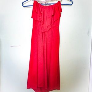 Hot pink sundress